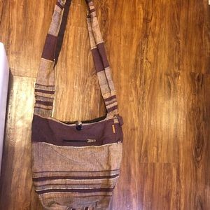 Stiched Crossbody Bag